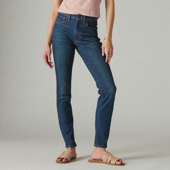 Lucky Brand Denim - Lucky Brand Bridgette High Rise Skinny Jeans | Dark Wash | Size 14/32A